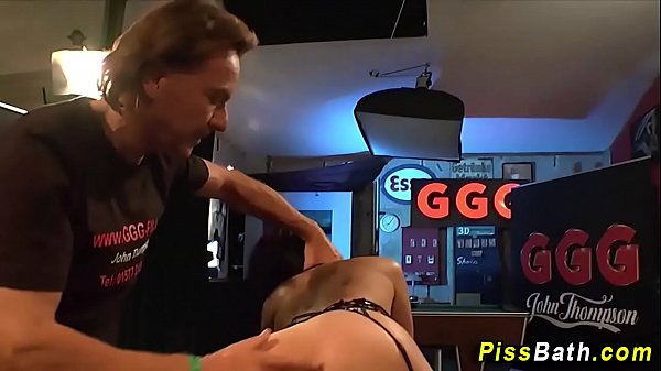 Piss loving whore sucks