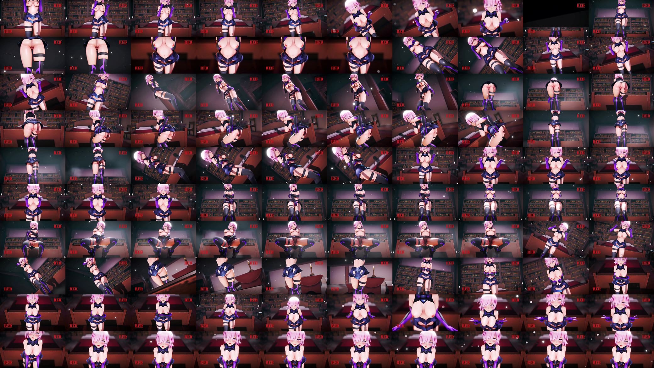 MMD R18 EROTIC Fate Shielder 预览图