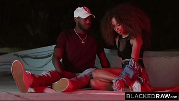 BLACKEDRAW Sexy hottie Cecilia devours Anton's thick BBC