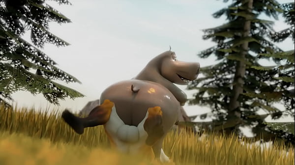 Gloria hippo and Wolf