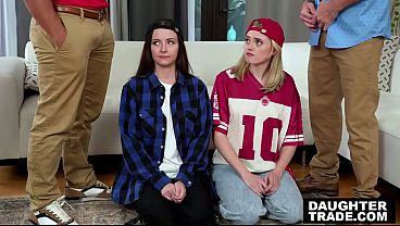 Download Video - Stepdaughters Caught Experimenting Therapy Leads to Swapping and Wild Family Orgy