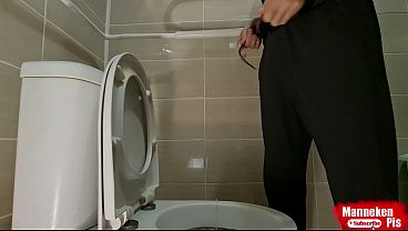 Download Video - Boy pissing with uncircumcised cock and big balls