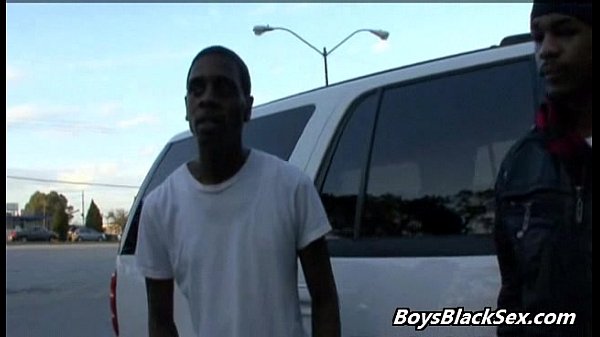 BlacksOnBoys - Interracial Bareback Hardcore Gay Fuck Video 22