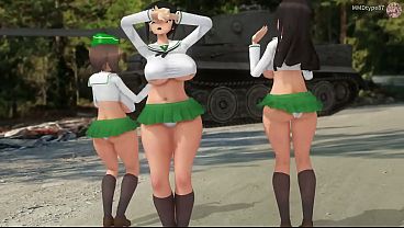 Girls und Panzer MILFs
