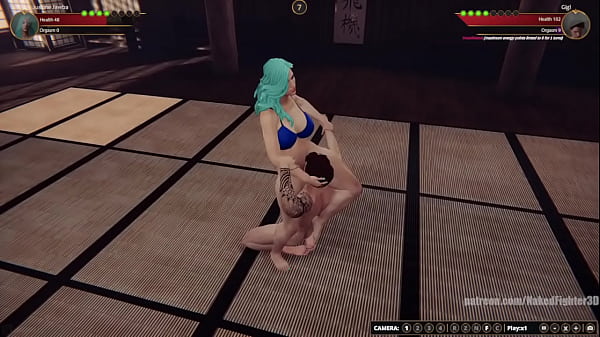 Justine Jawba VS Gigi (Naked Fighter 3D)