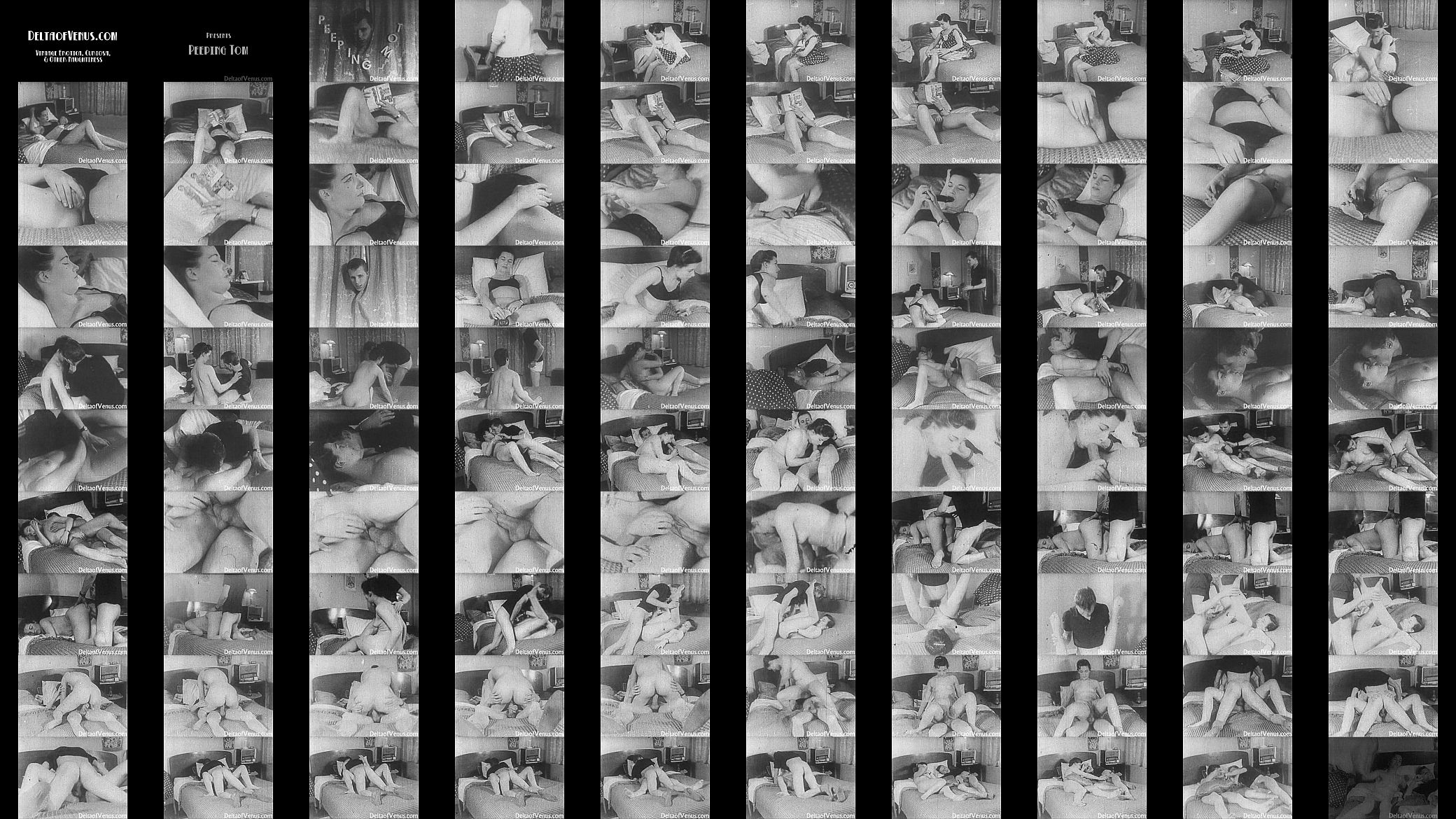 Vintage Porn 1950s - Shaved Pussy, Voyeur Fuck 预览图
