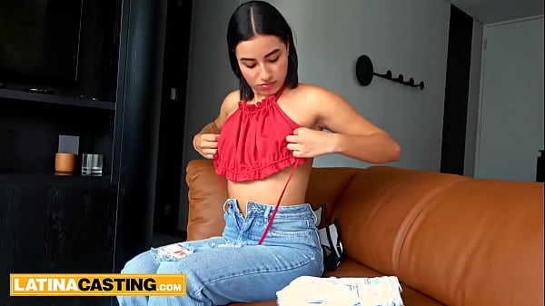 Download Video - Latina Casting - Shy 18yo Colombian Cutie Riding HUGE Dick In Audition