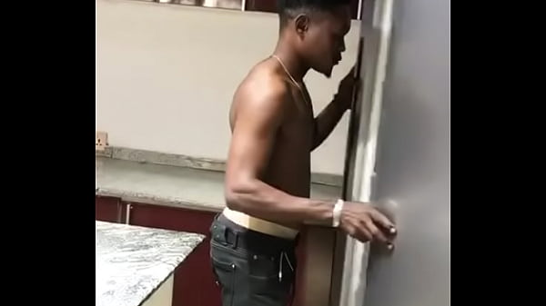 Fucking my girl in the kitchen, so sweet.