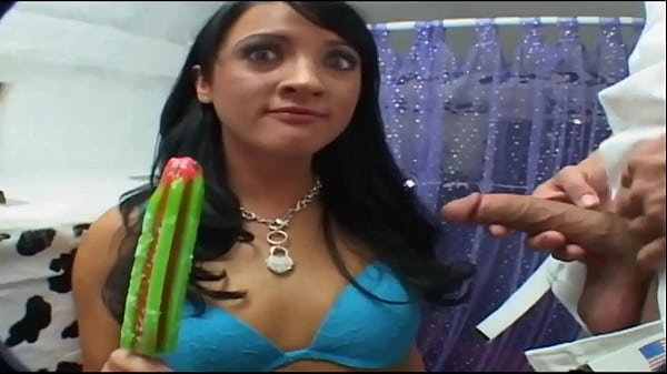 Finally she can fuck and Deena Daniels a big slut with a shaved vagina gets fucked by a cock in her pussy