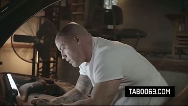 Busty Latina Babe Fucks With The Mechanic in Order to Fix Her Car