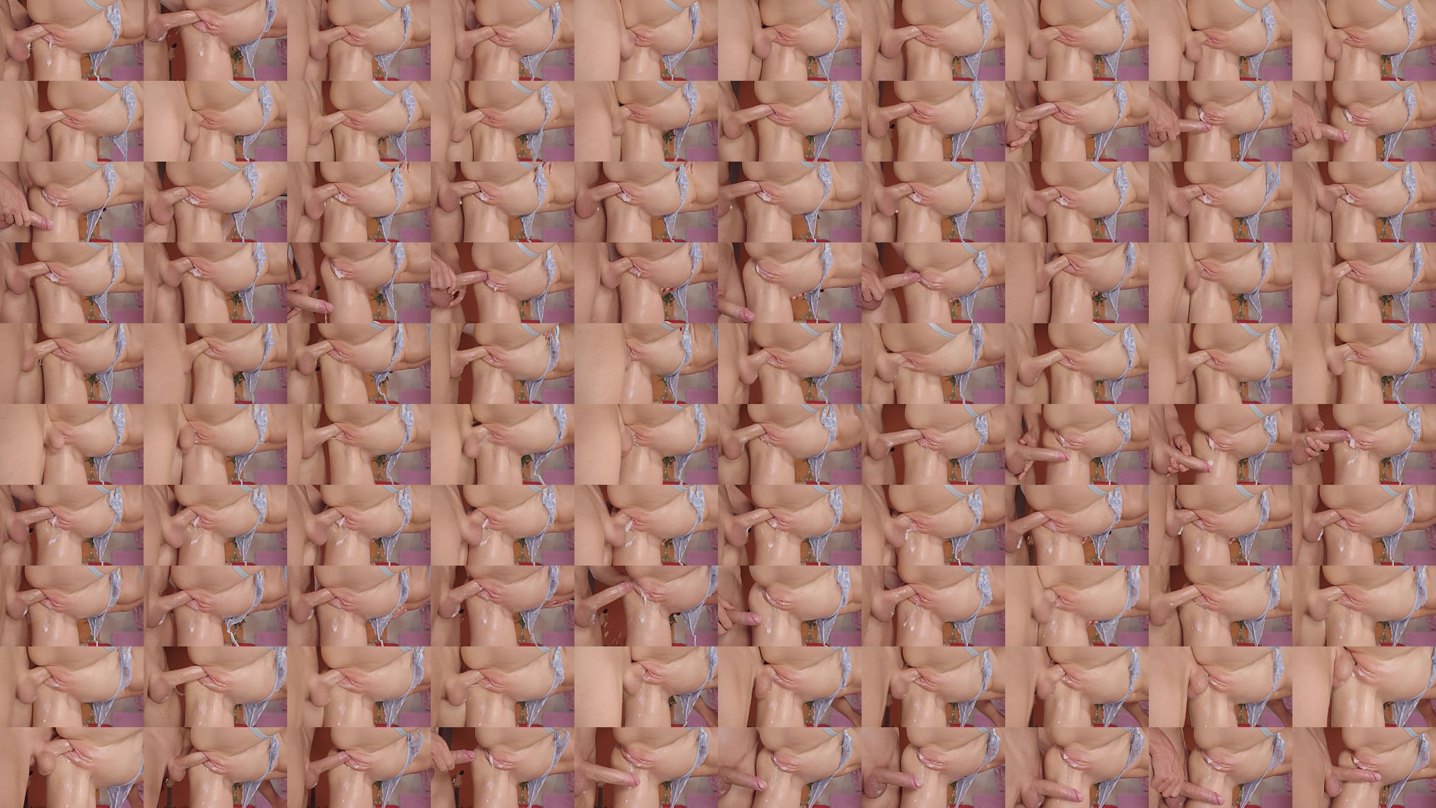 Loooooaaads of CUM Overloaded Her Perfect Squirting Pussy 预览图