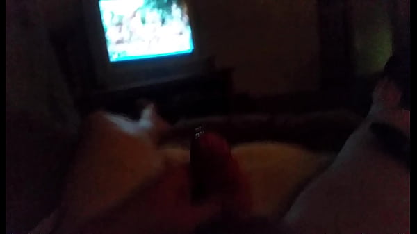 Download Video - Me jerking and cumming watching bisex porn