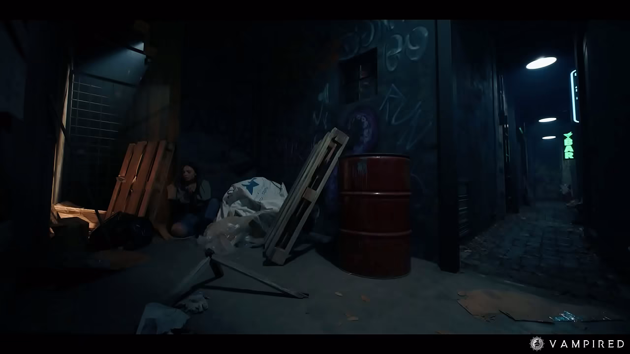 Lesbian Vampire Foot Worship - Hobo Girl Taken From The Streets by Seducing Mistress