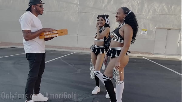 Ebony Cheerleader Sluts Get Double Anal Creampied w/ NyNyLew and Musa Phoenix