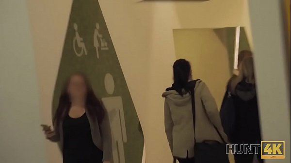 HUNT4K. I bought slutty wife in the mall and fucked in the restroom