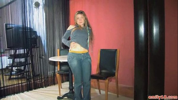emily 18 in orange tights