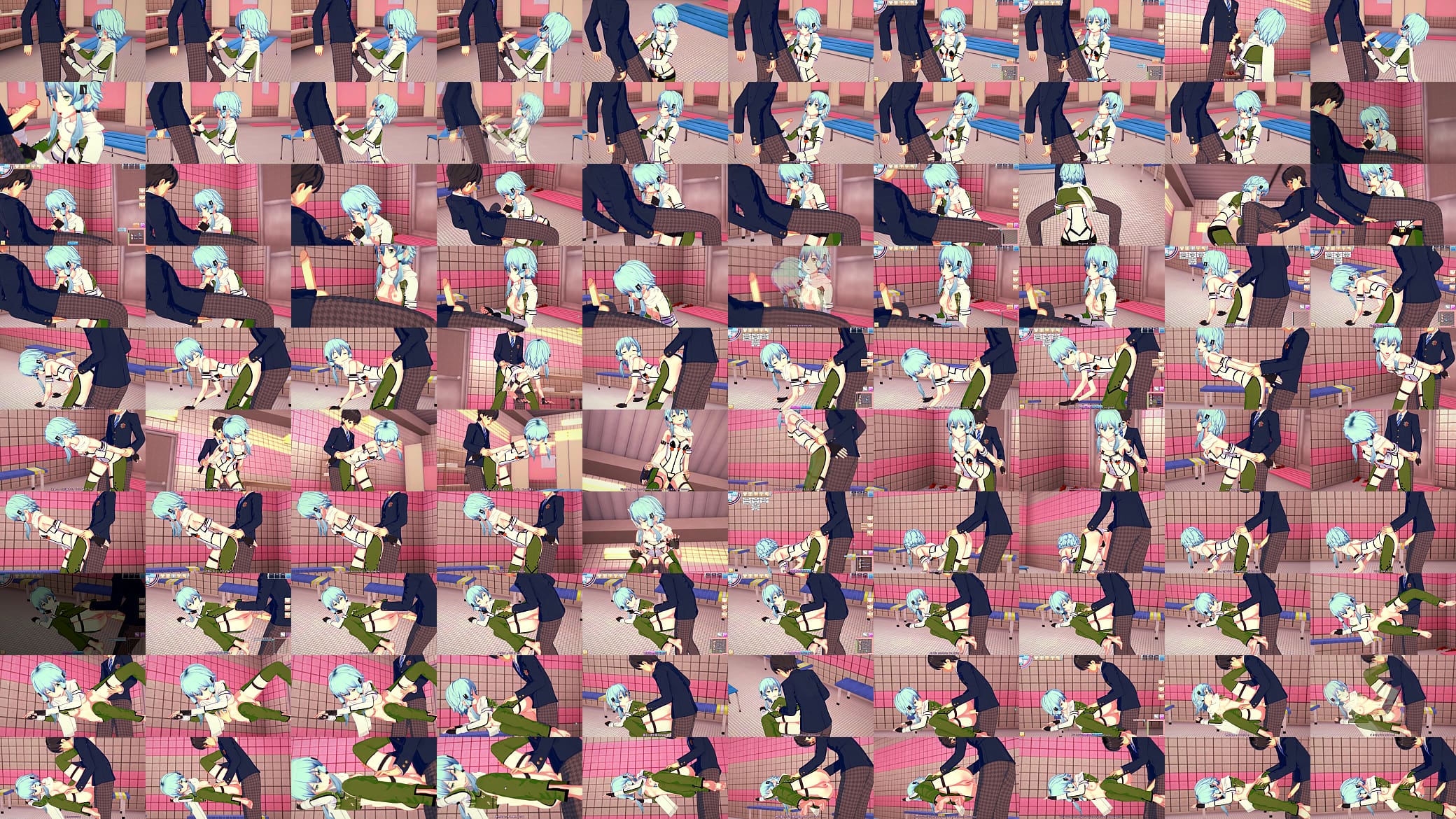 Art Online 3d Hentai - Sinon sucks cock and gets rammed TWICE 预览图