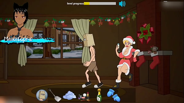 Fuckerman: Jingle Balls 2D - Helping out Santa and bringing presents for all woman