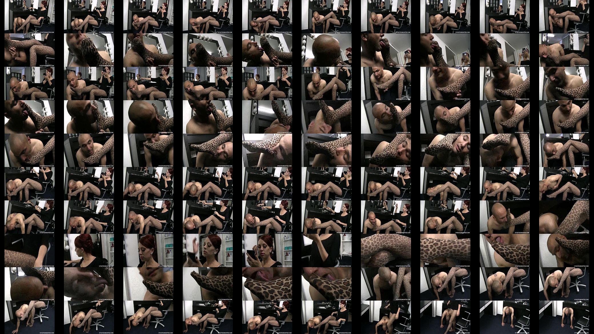 Mistress Crash Stockings Feet Worship 预览图