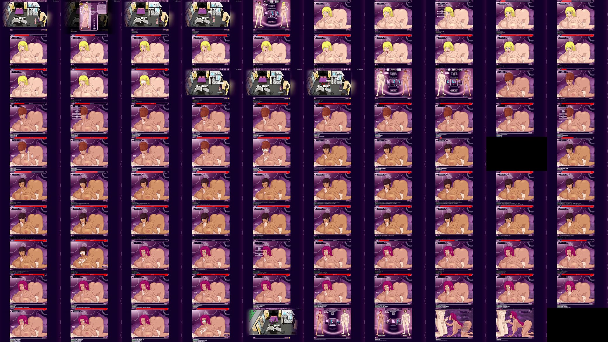 Fucking with multiple bitches on MNF Club Part 1 Hentai Game 预览图