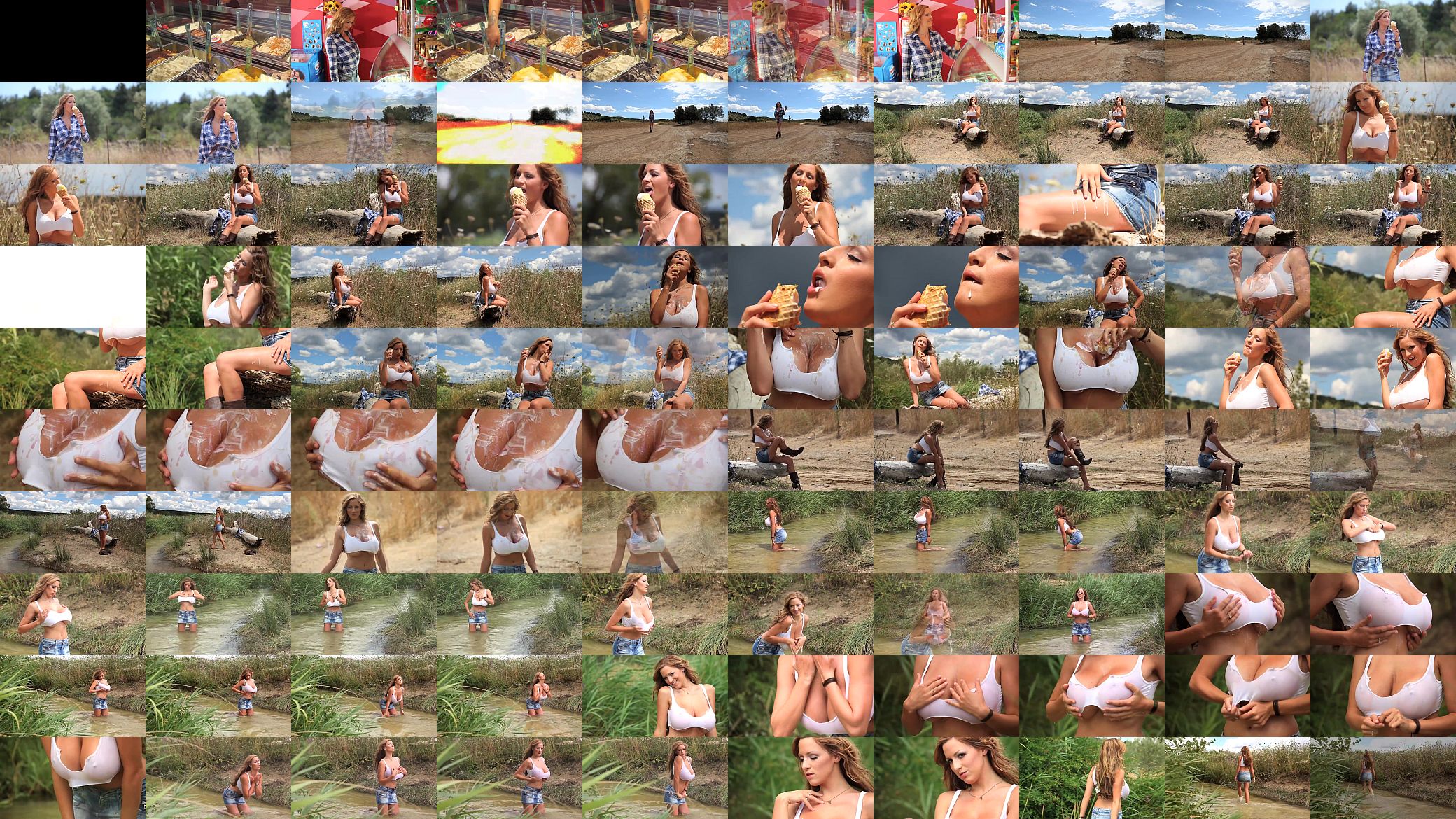 Blonde Tank Top Women 预览图