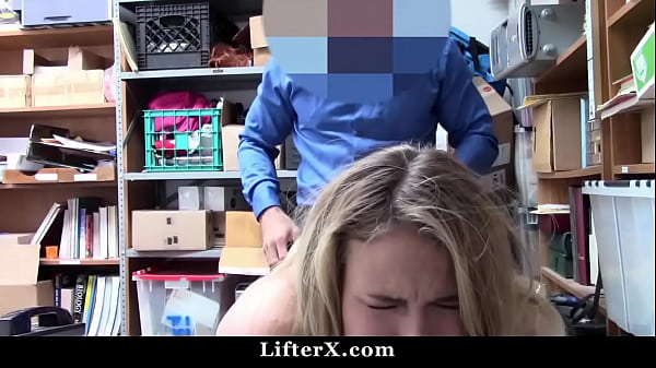 Catholic Teen Gets Fucked By mall Officer For Shoplifting
