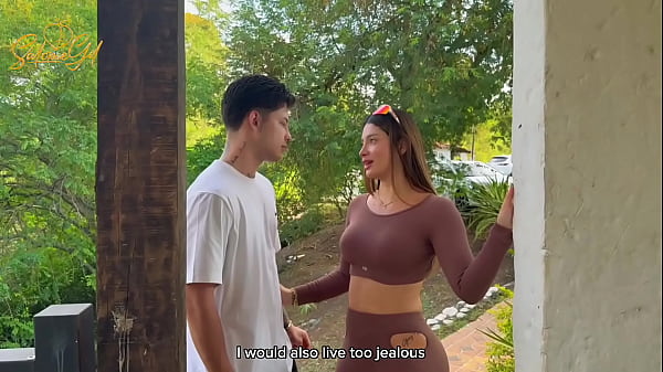 I'm unfaithful to my sugar mommy with the neighbor in her yard