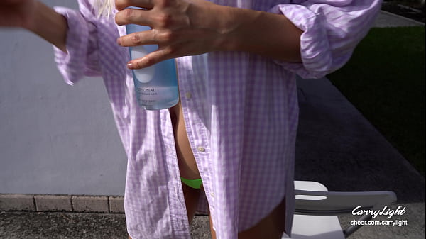 Step Mom Squirts accidentally while helping Stepson to cum in her panties