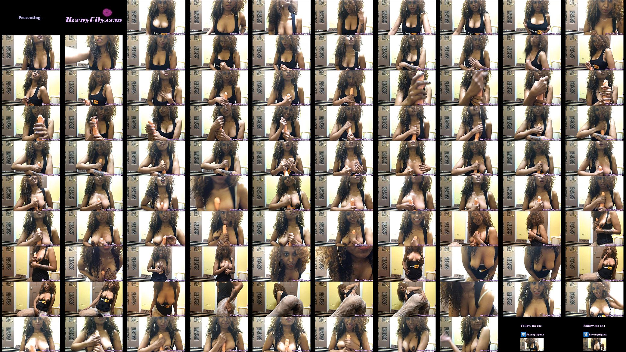 Horny Lily Follow her JOI and resist cumming on her Indian tits 预览图