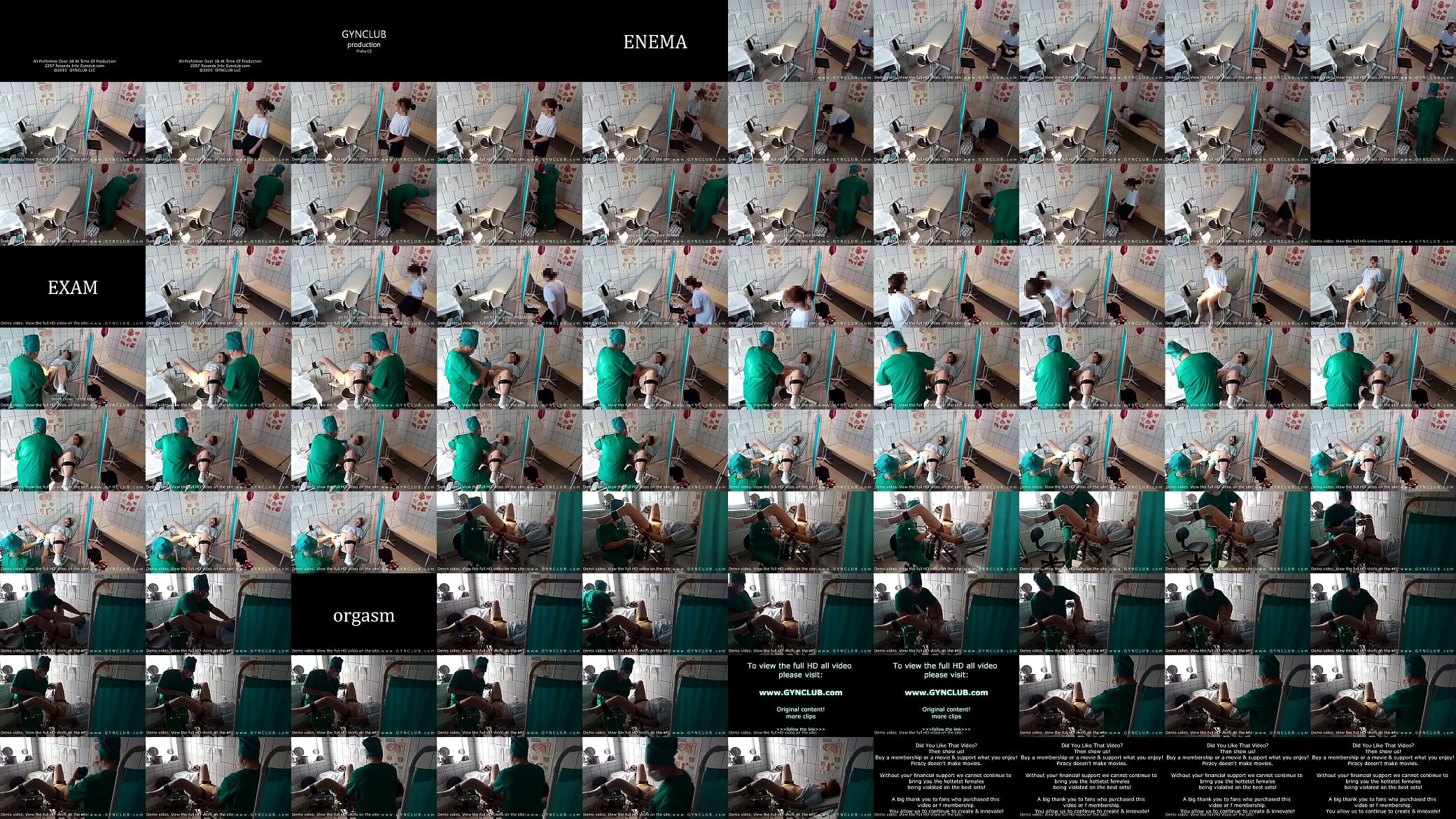 Exelent orgasm on gyno chair 预览图