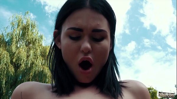 Download Video - Sexy 18 years old teenager rides grandpa's cock like a nympho