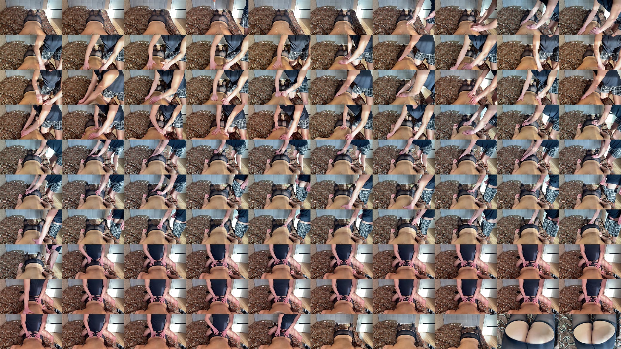 Erotic massage with extension, cum in pussy 预览图