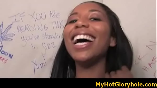 Amazing cock sucking through a gloryhole 20