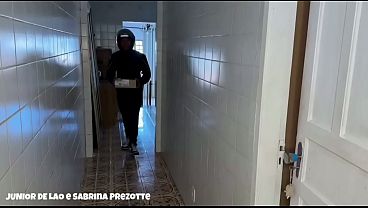 Besides ordering delivery from the motorcycle courier, the slut came in my face.