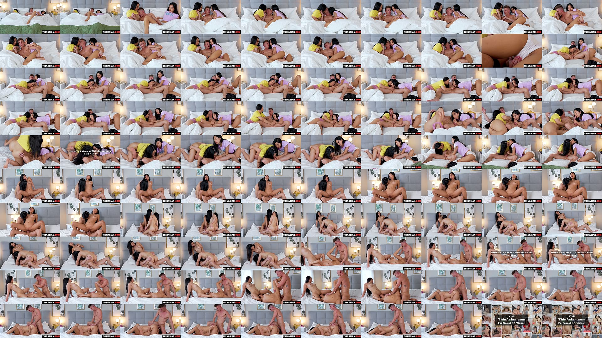 Stepmom and Stepdaughter Fuck the New Stepson - Thinasian 预览图
