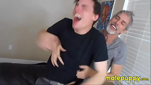 Richard got rubbed and tickles burglar Aiden Va...