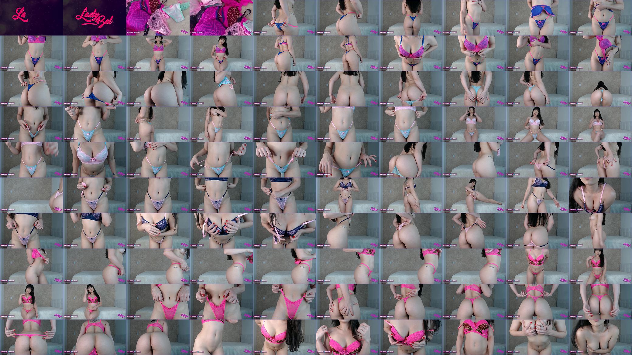 Lady Bel - Provando lingeries 预览图