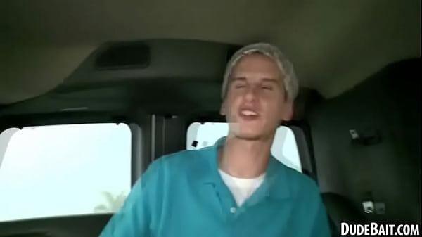 This sexy straight blindfolded hunk is blown by...