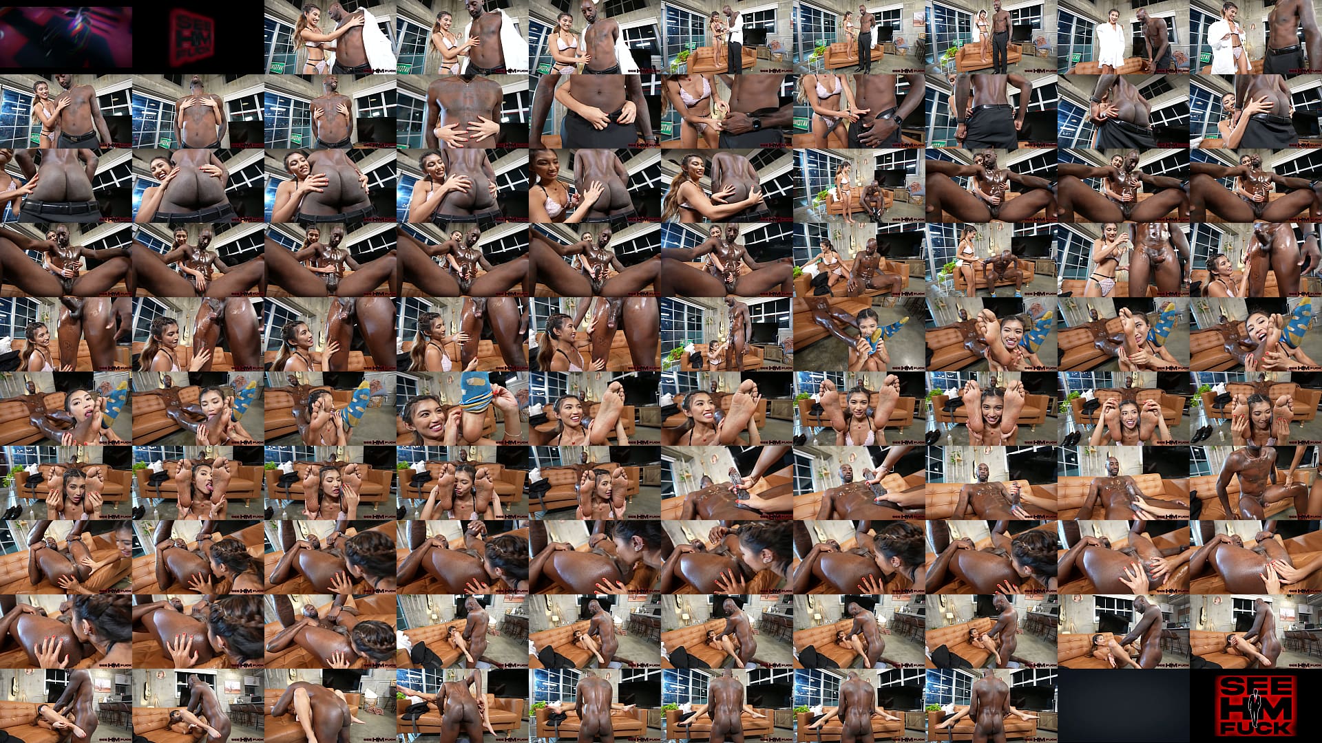 Tattooed Dre Strong Hammer Fucking Clara Trinity&#039;s Needy Pussy! 预览图