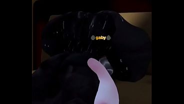 Neighbor tries her neighbor's black cock