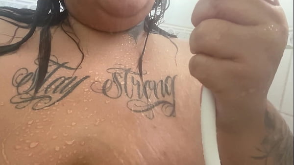 He went to take a shower and wanted to test the shower head in his ass - Mary Jhuana