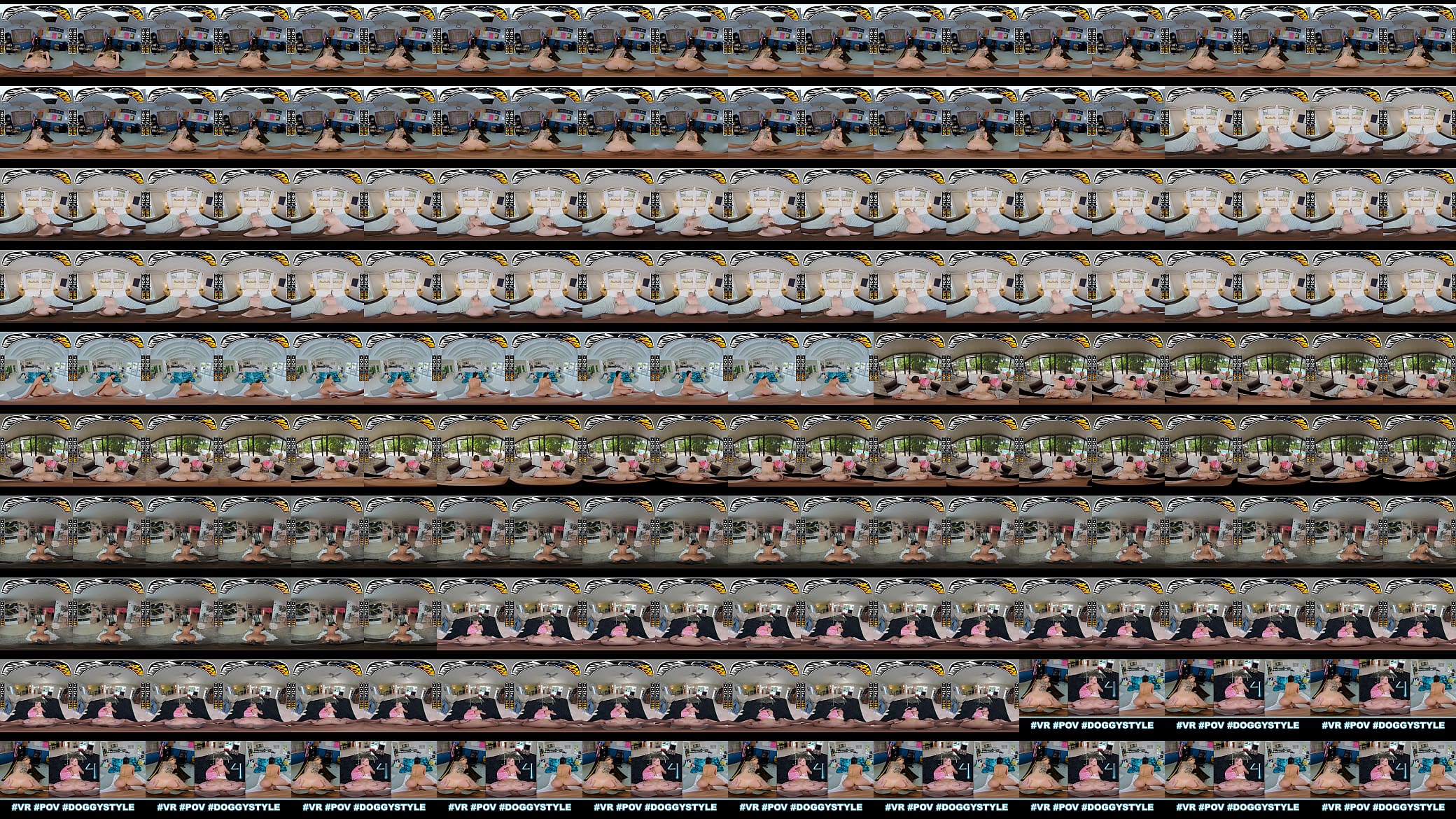 VIRTUAL PORN - Doggystyle POV Compilation #4 Featuring Hime Marie, Evelyn Payne, Leana Lovings &amp; More! 预览图
