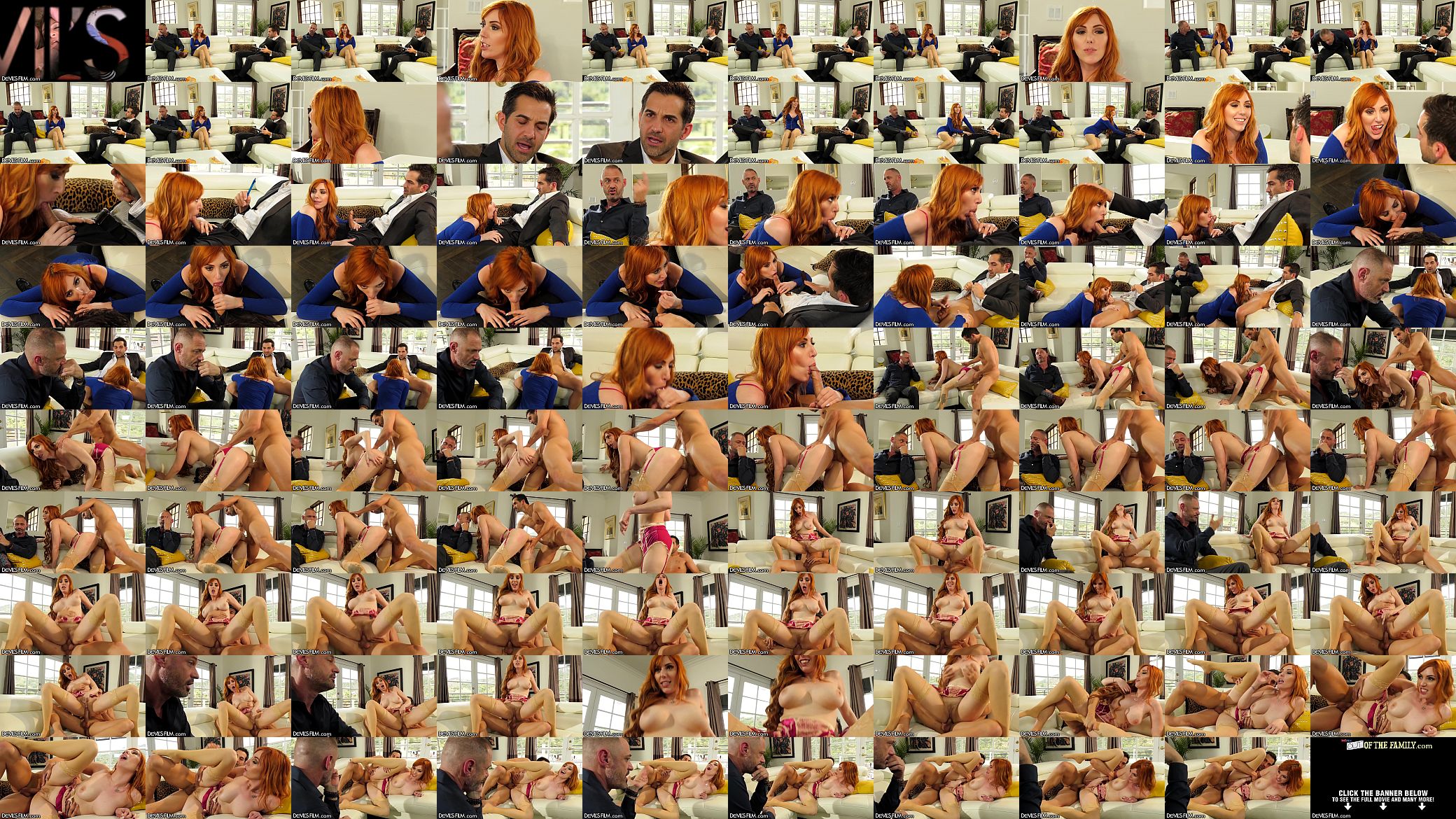 DevilsFilm Busty Red Lauren Cucks Hubby with her Sex Therapist 预览图