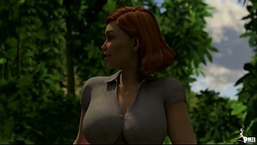 Download Video - Curvy wife and Her Husband ride during a jungle vacation