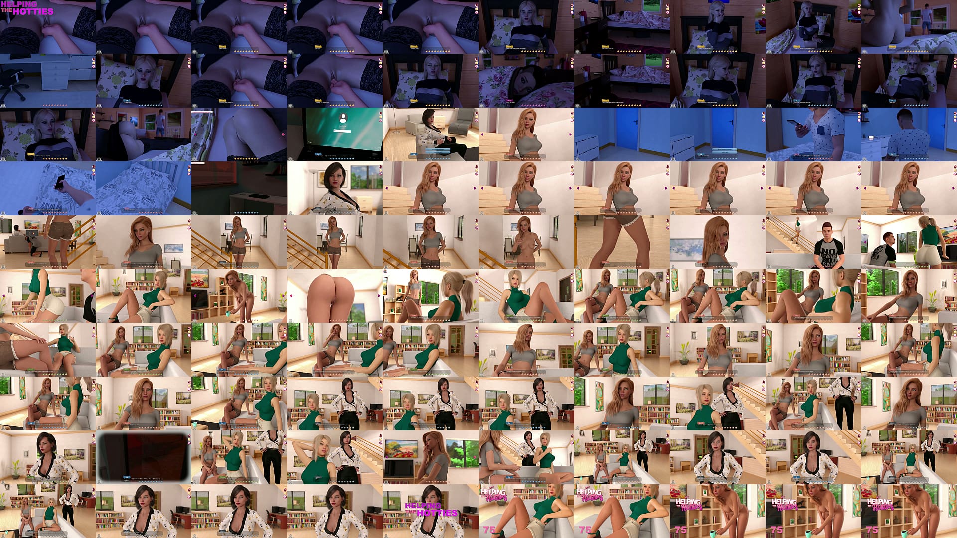 HELPING THE HOTTIES re-start #75 预览图