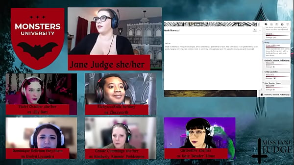 Monsters University Episode 1 with Game Master Jane Judge