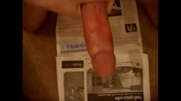 Guy wanking cock for hot cum load