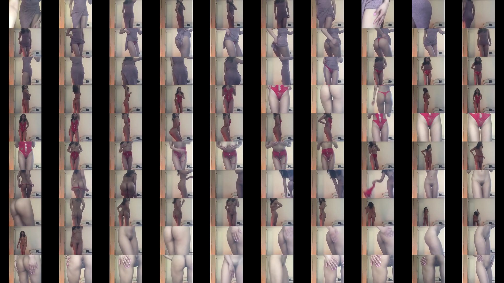 Sexy Muslim girl strips 预览图