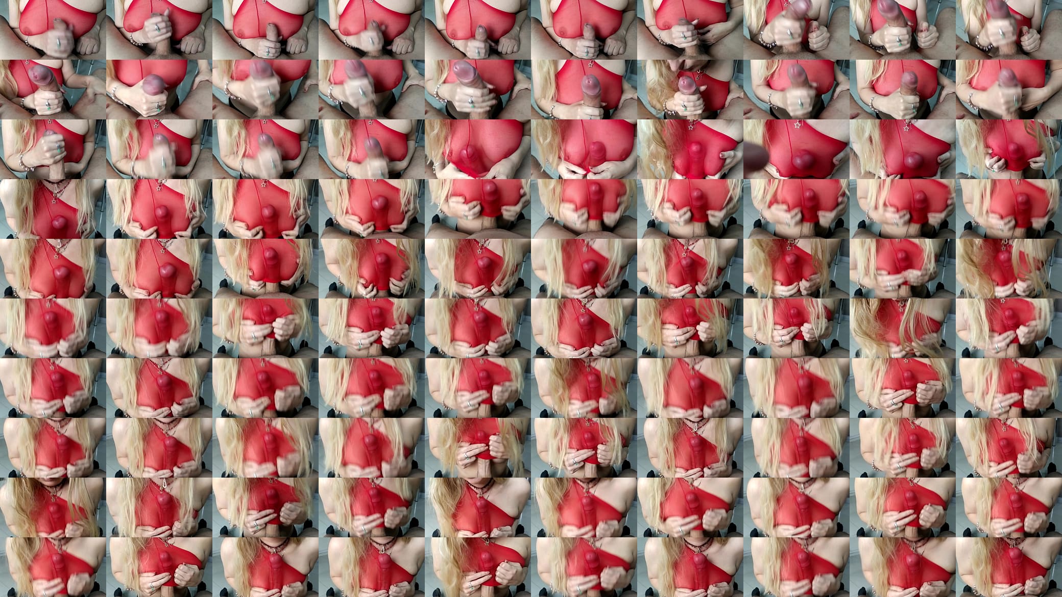 Hot masturbation and tit fucking with cumshot 预览图