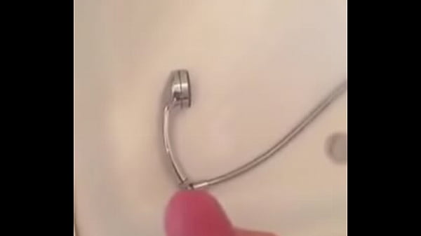 Ejaculation in the bathroom
